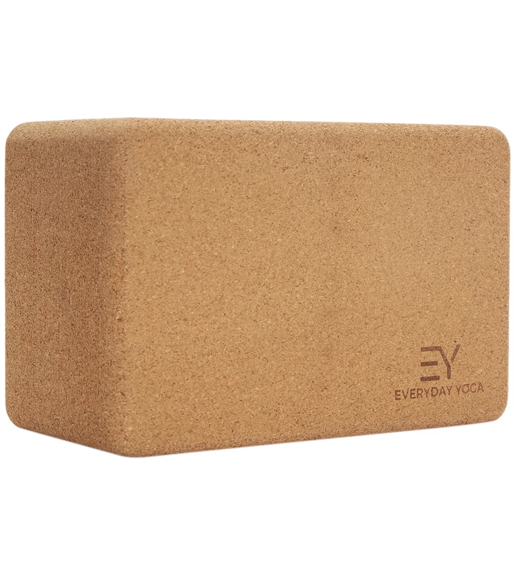 Everyday Yoga Cork Yoga Block 5 Inch - Image 6