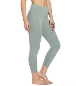 Balance Collection Ultra High Waisted Yoga Capris Slate Grey