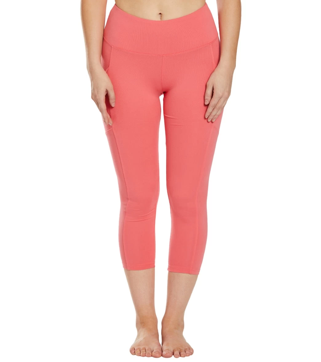 Balance Collection Eclipse Yoga Capris Rose Of Sharon