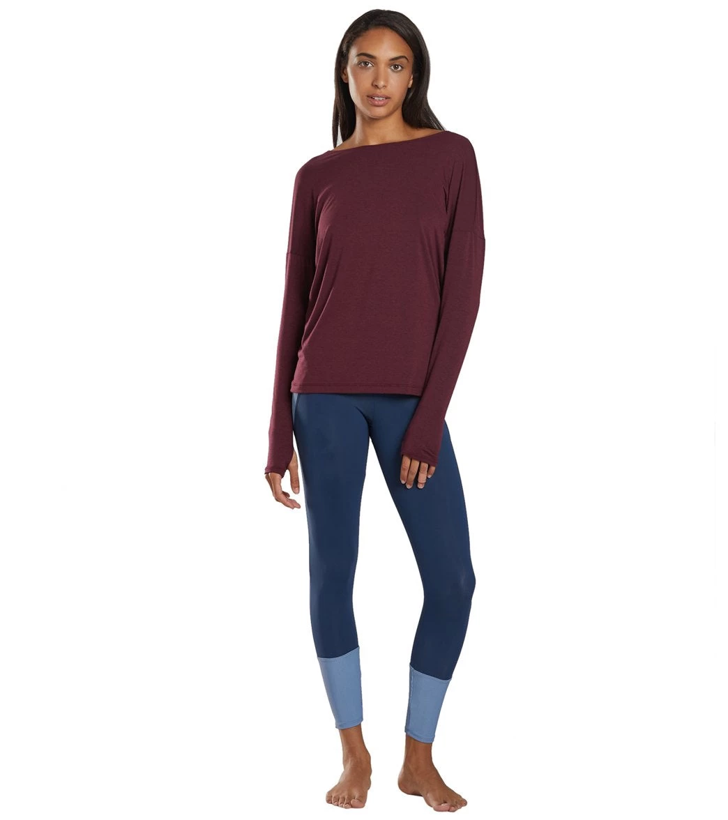 Onzie Athletic Yoga 7/8 Leggings Pebble/Pewter - Image 3