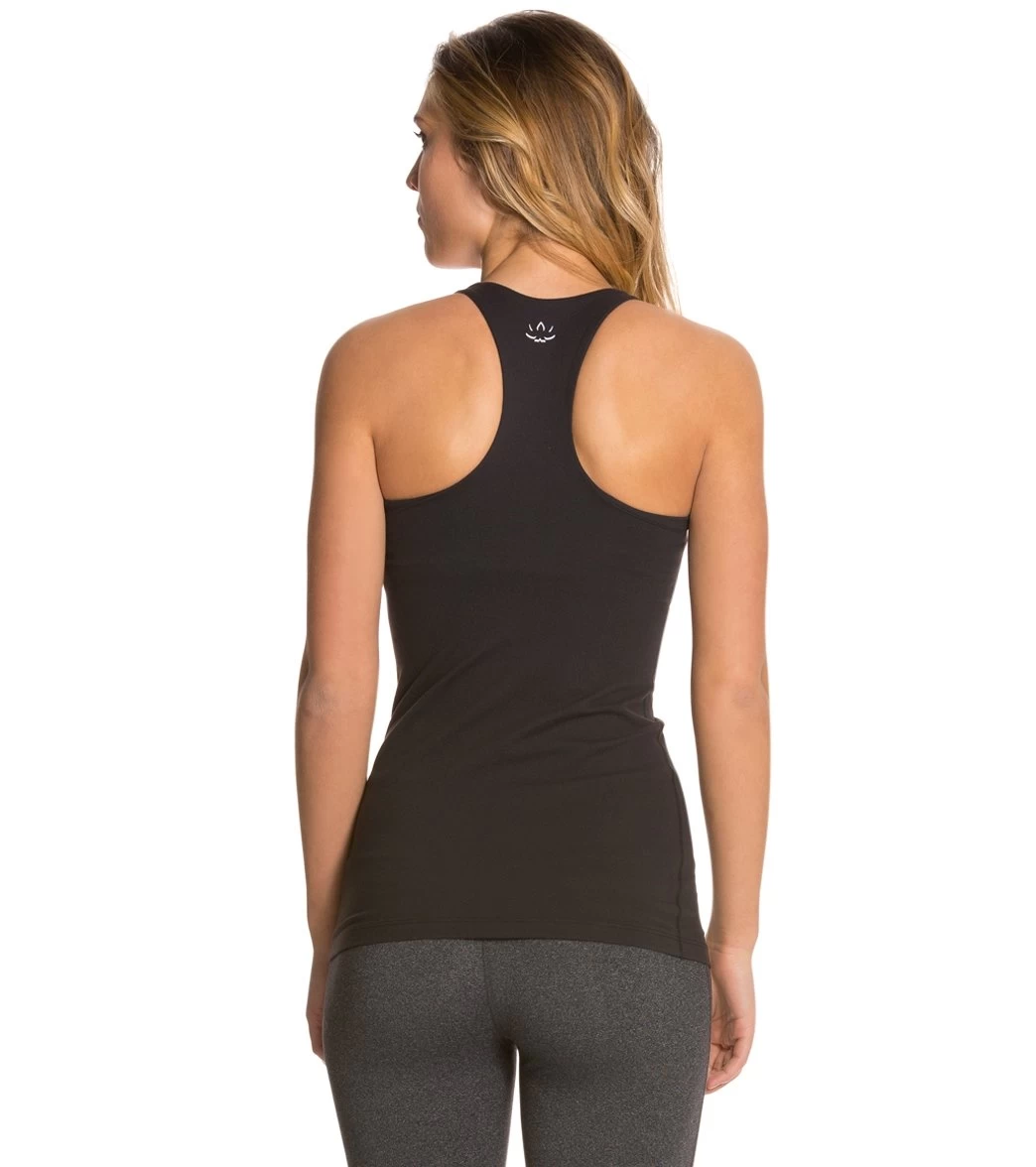 Beyond Yoga Long Racerback Cami Black - Image 2