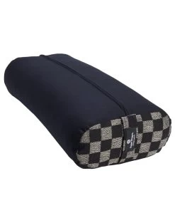 Hugger Mugger Standard Printed Yoga Bolster Checkmate