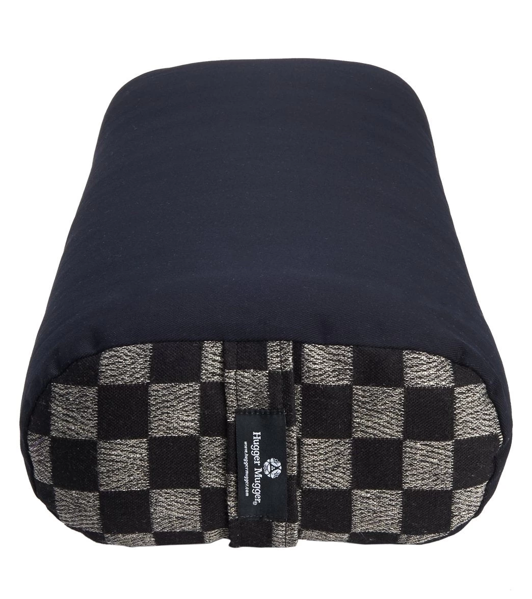 Hugger Mugger Standard Printed Yoga Bolster Checkmate - Image 2