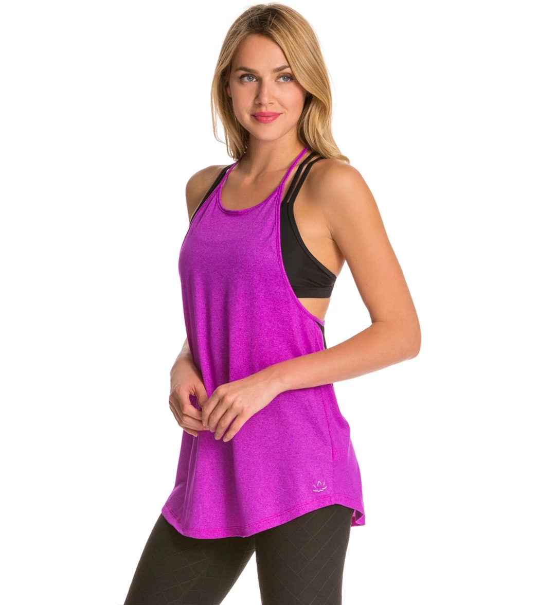 Beyond Yoga Ethereal Halter Tank Purple Orchid