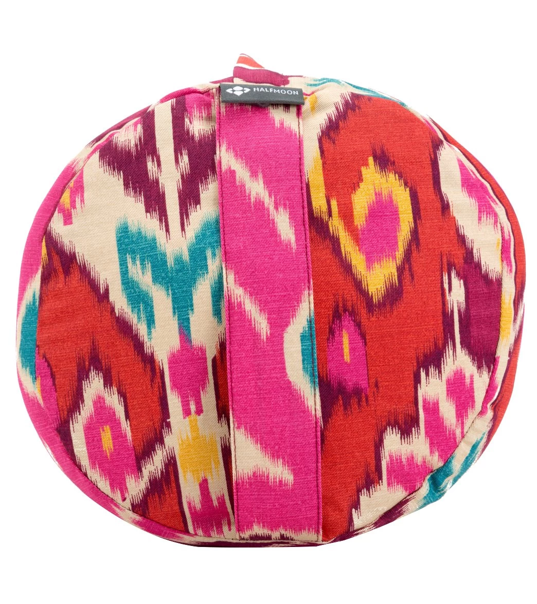 Halfmoon Cylindrical Deluxe Yoga Bolster Festival - Image 3