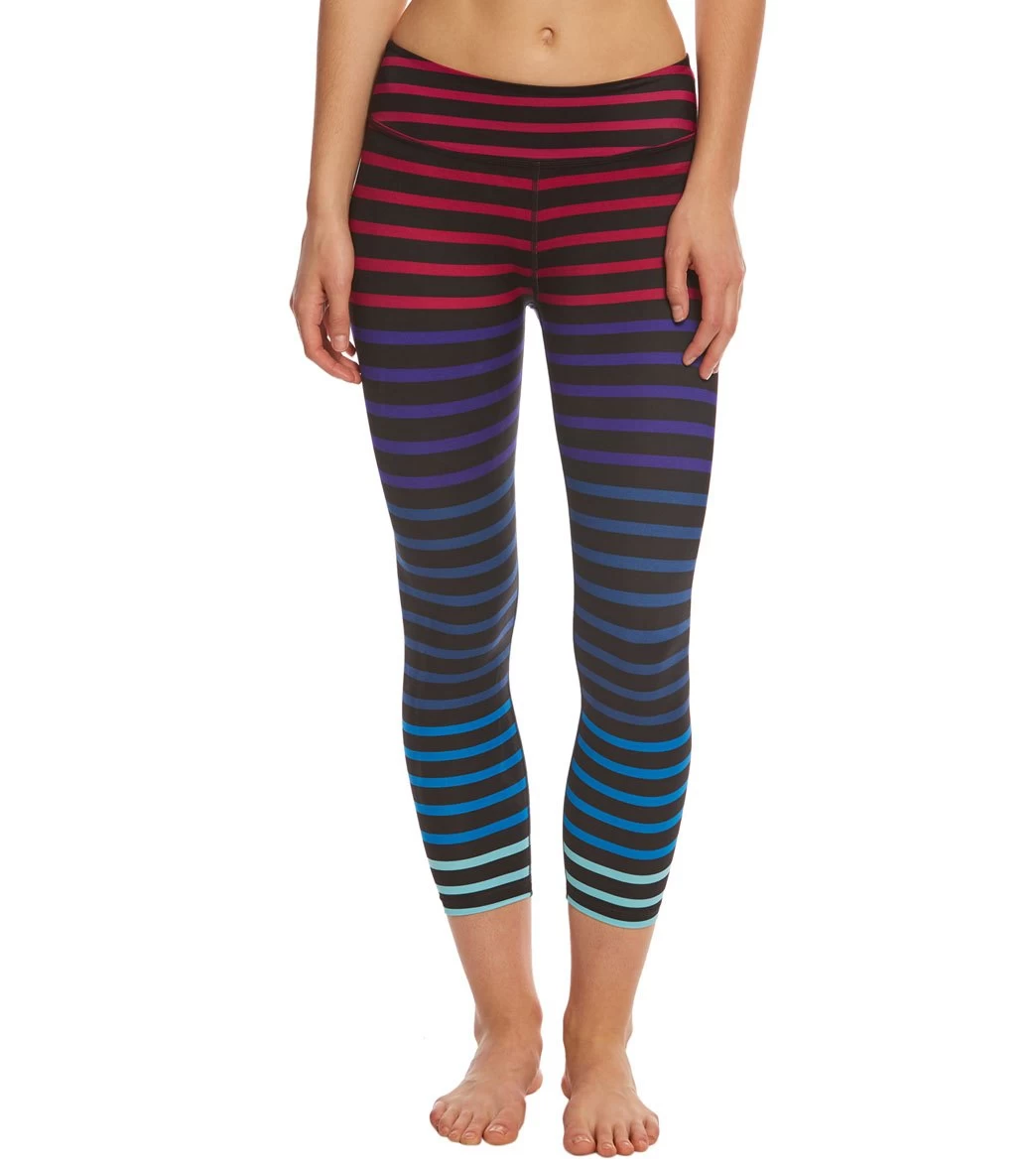 Beyond Yoga Lux Print Yoga Capris - Image 5