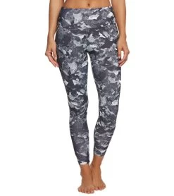 Marika High Waist Solid Tek Fleece Yoga Leggings