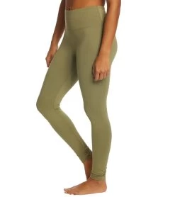 Balance Collection Basic High Waisted Yoga Leggings Lichen Green