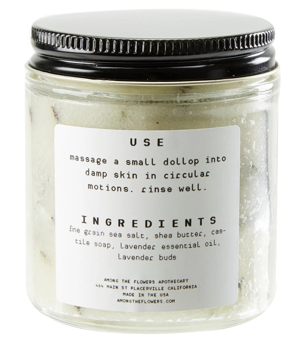 Among The Flowers Lavender Salt Scrub