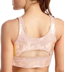DYI Elevate Yoga Sports Bra Pinecone Slate/Champagne Foil