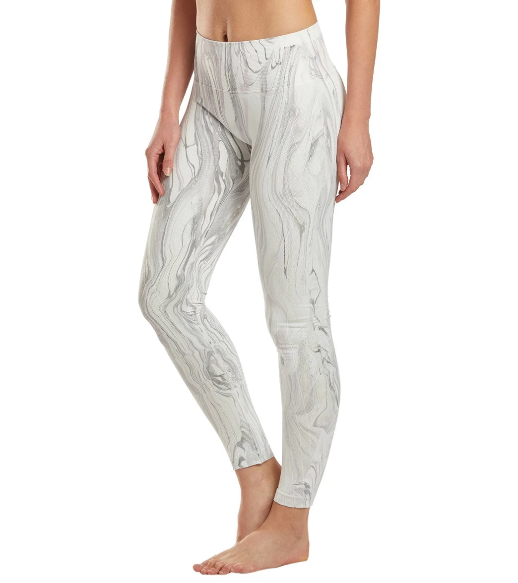 NUX Mesa Hand Dyed Seamless Yoga Leggings Lava Dye - Image 4