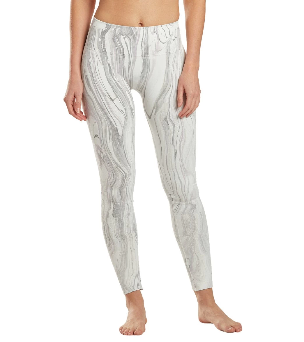 NUX Mesa Hand Dyed Seamless Yoga Leggings Lava Dye - Image 5