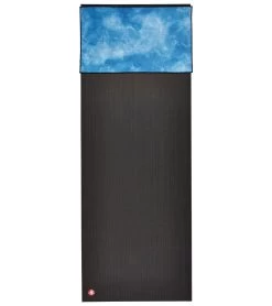 Manduka EQua Yoga Hand Towel Camo Navy Tie Dye