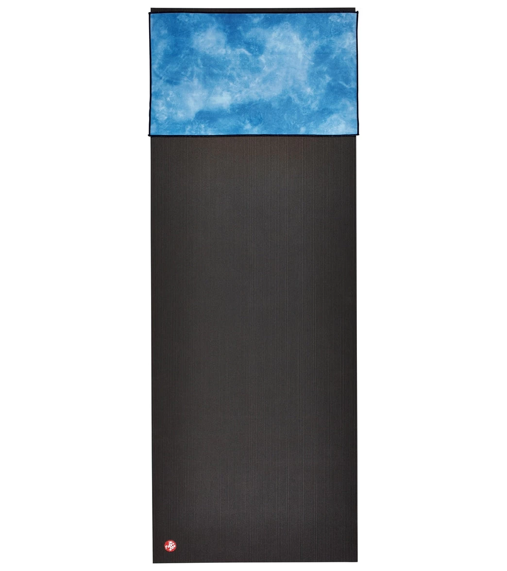 Manduka EQua Yoga Hand Towel Camo Navy Tie Dye