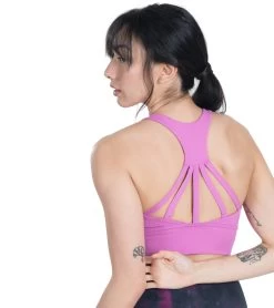 DYI In Bloom Yoga Sports Bra Rosebud