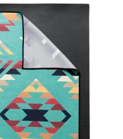 Nomadix PNW Double-Sided Yoga Mat Towel Alpine Lake