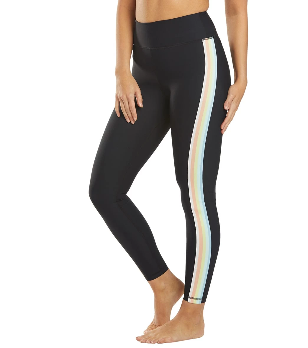 Spiritual Gangster 7/8 High Waisted Yoga Leggings Black - Image 4