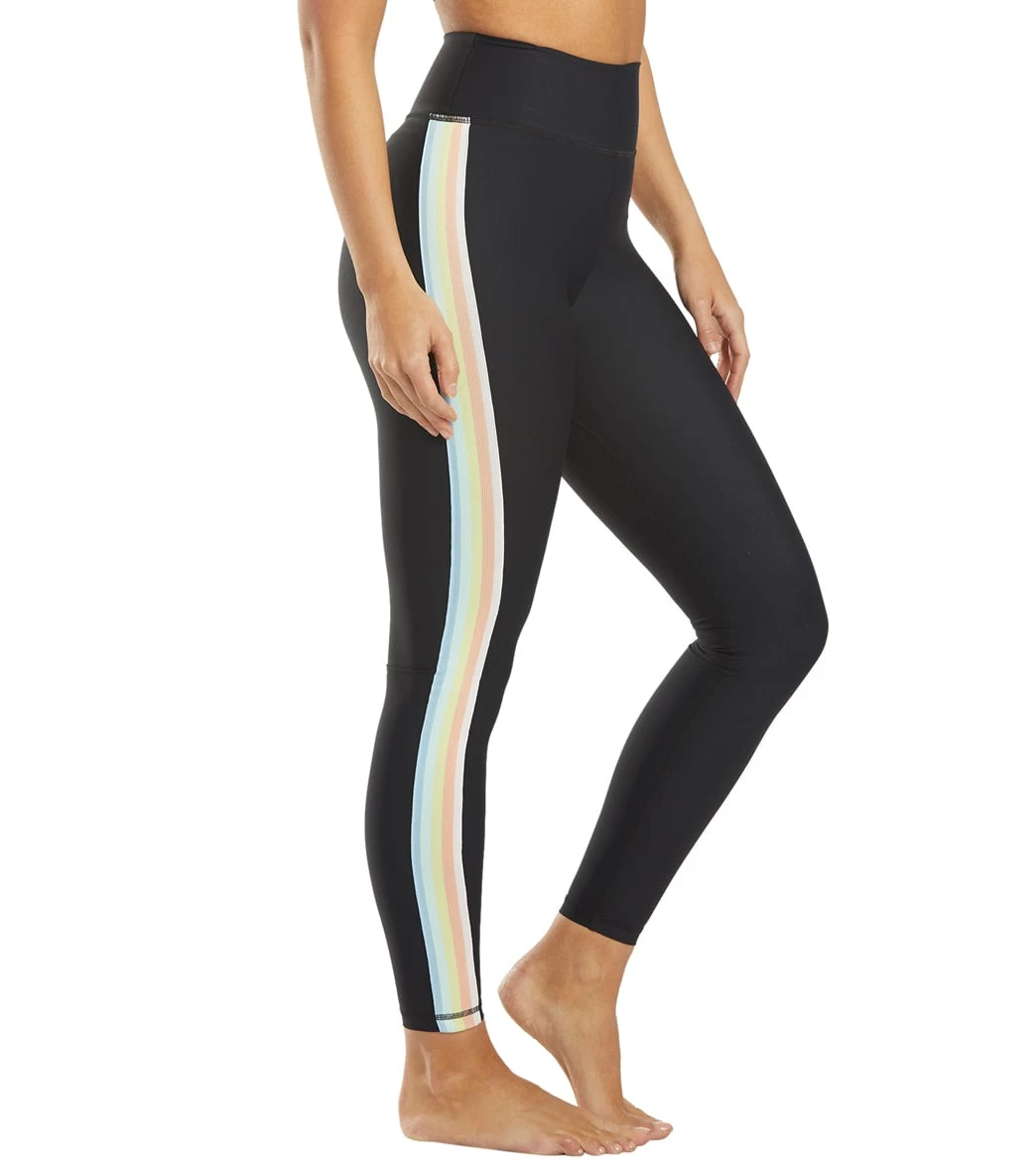 Spiritual Gangster 7/8 High Waisted Yoga Leggings Black - Image 5