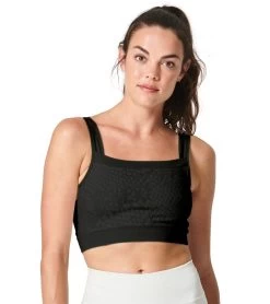 NUX Snake Fundamentals Yoga Sports Bra Black