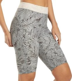 Free People Fired Up Biker Shorts Purple Combo