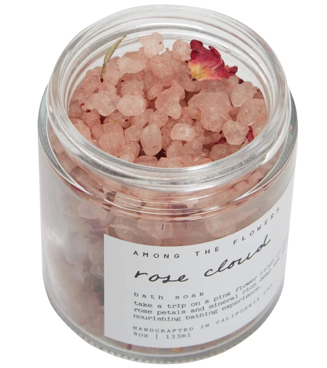 Among The Flowers Rose Cloud Sea Salt + Rose Bath Soak