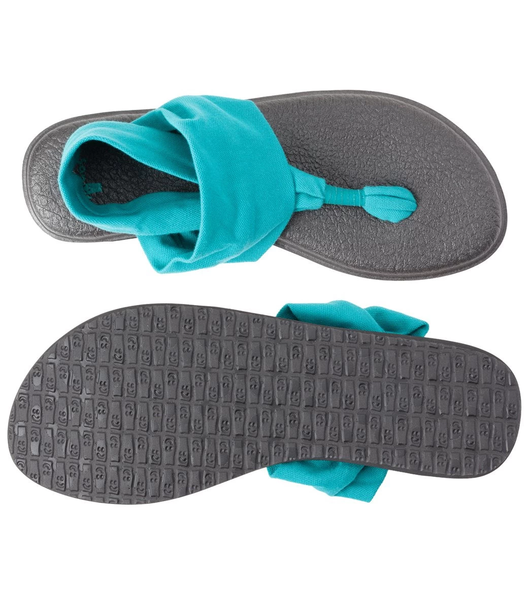 Sanuk Women's Yoga Sling 2 Sandal Teal - Image 3