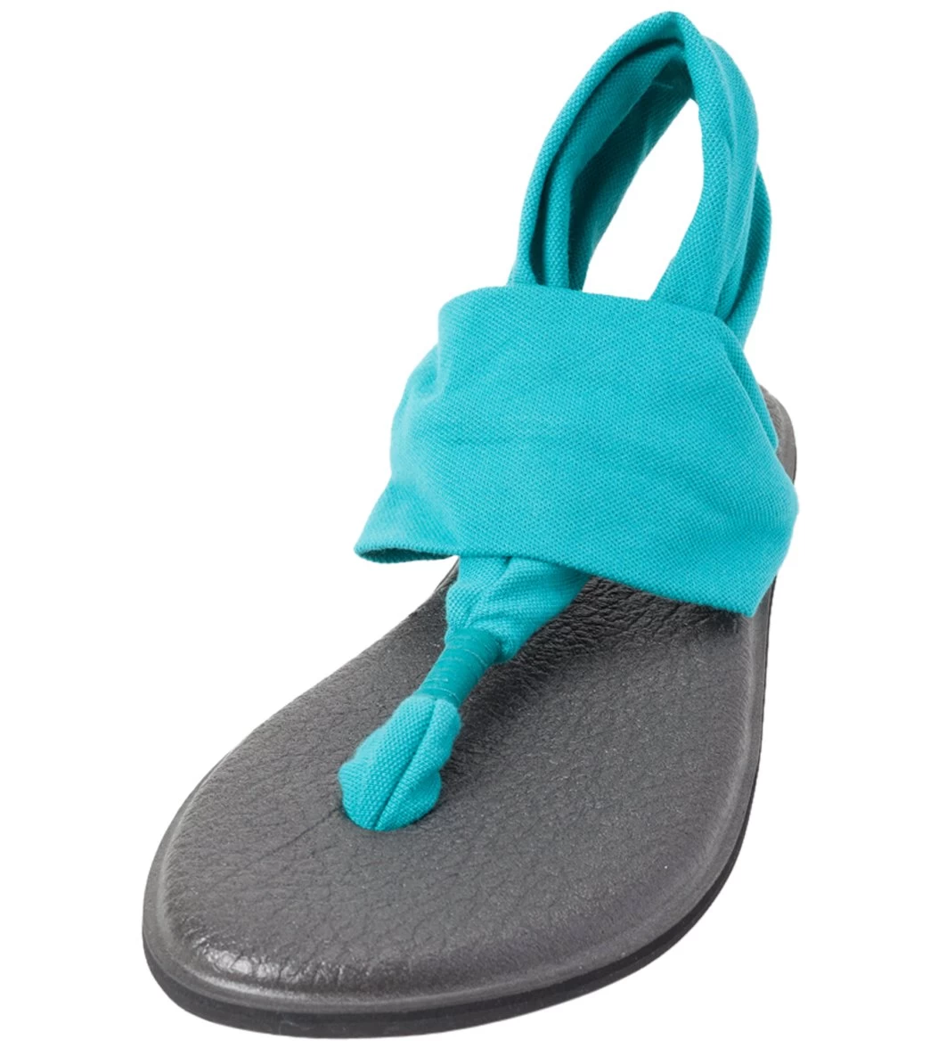 Sanuk Women's Yoga Sling 2 Sandal Teal - Image 4