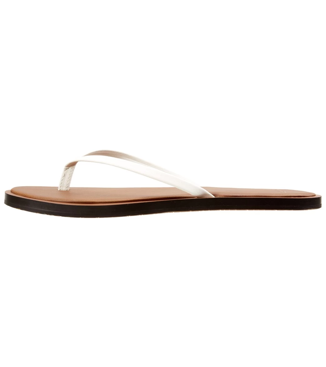 Sanuk Women's Yoga Aurora Flip Flop White
