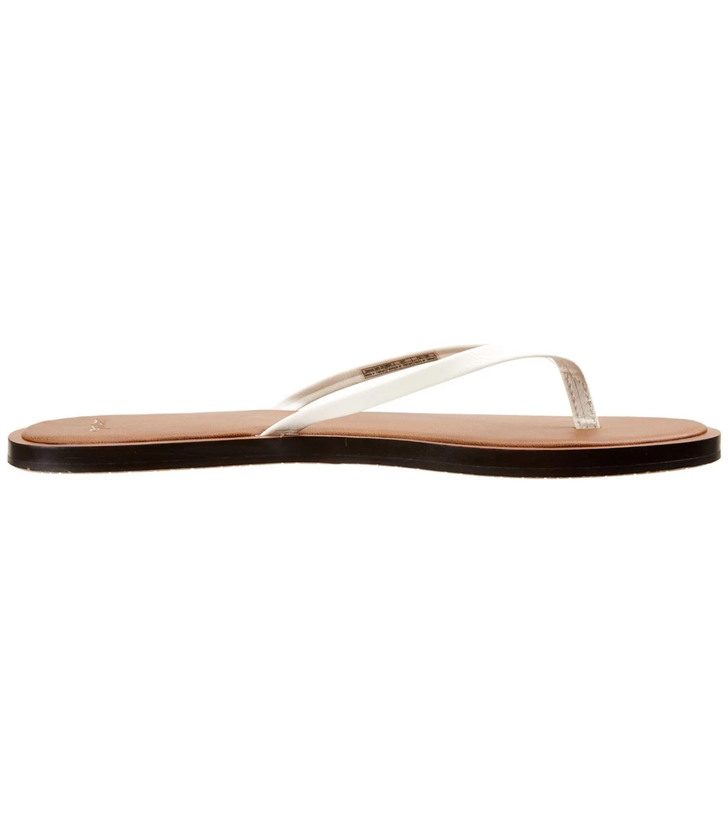 Sanuk Women's Yoga Aurora Flip Flop White - Image 2