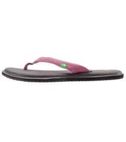 Sanuk Women's Yoga Chakra Flip Flop Dusty Boysenberry