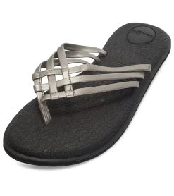 Sanuk Women's Yoga Salty Metallic Sandal