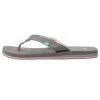 Sanuk Women's Yoga Mat Flip Flop Gunmetal