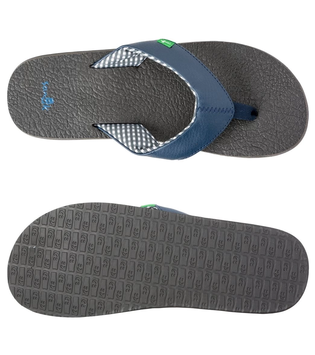Sanuk Women's Yoga Mat Flip Flop Navy - Image 3