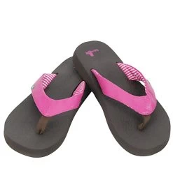 Sanuk Women's Yoga Mat Flip Flop Fuchsia