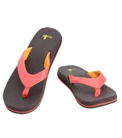 Sanuk Women's Yoga Mat Flip Flop Coral