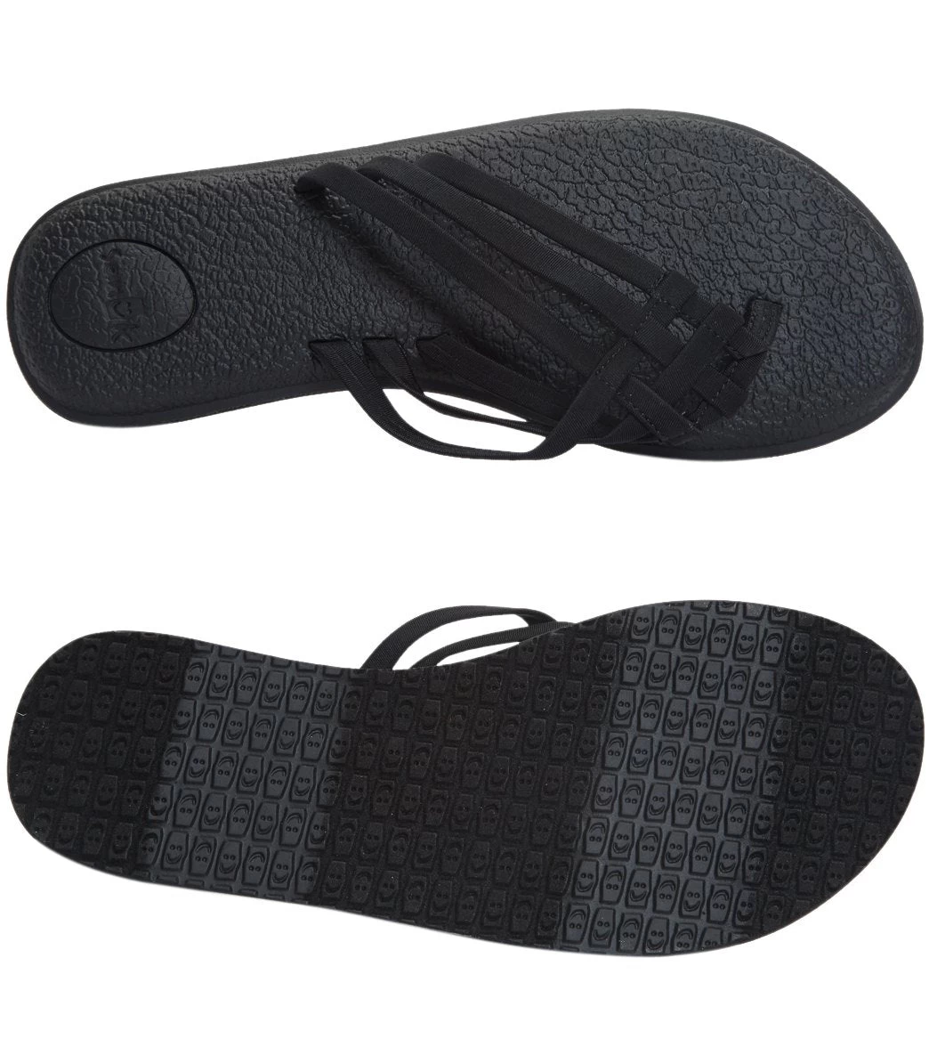 Sanuk Women's Yoga Salty Sandal Black - Image 3