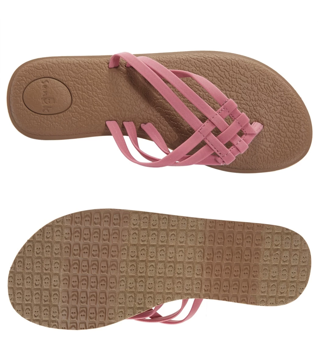 Sanuk Women's Yoga Salty Sandal Heather Rose - Image 3