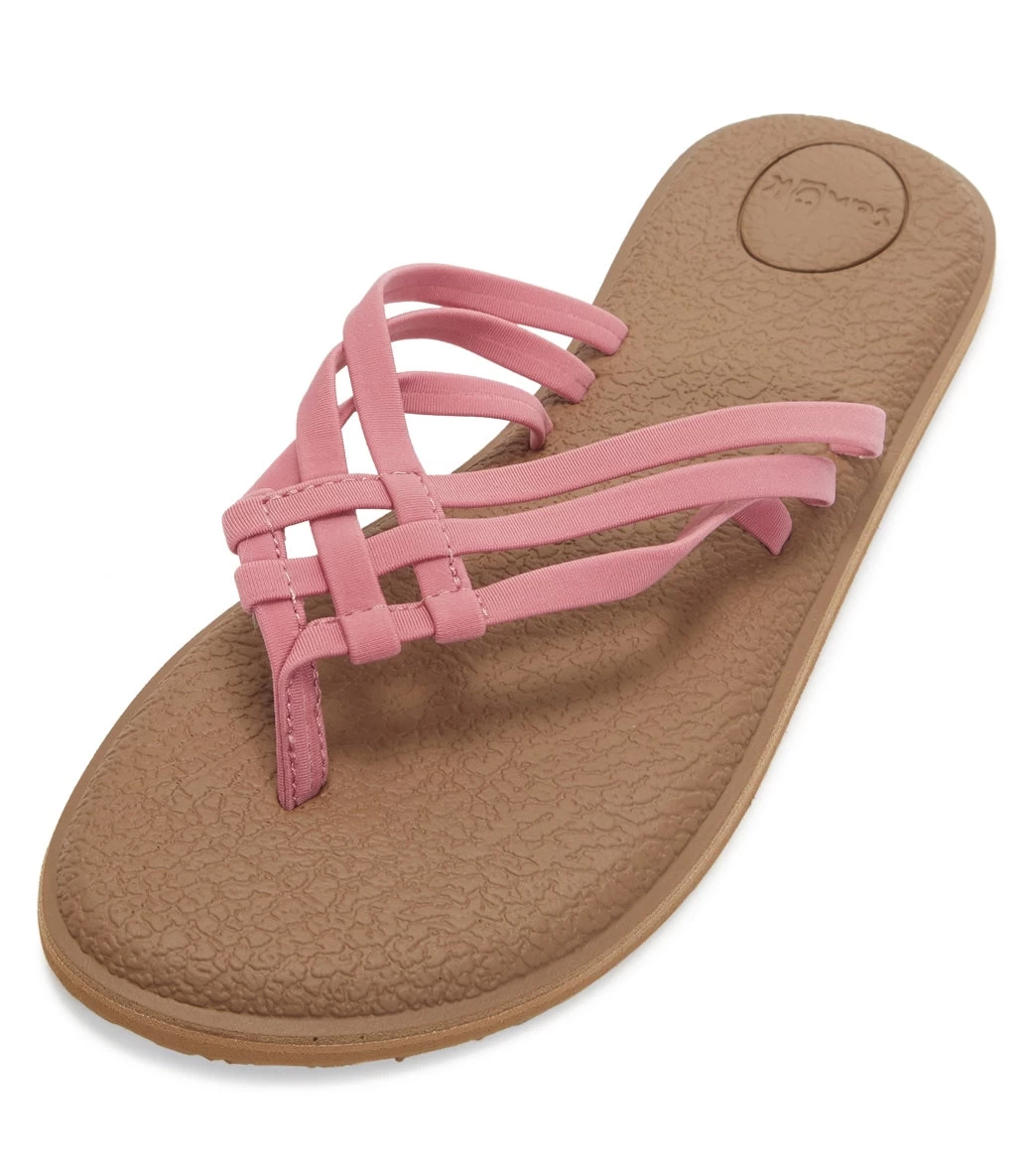 Sanuk Women's Yoga Salty Sandal Heather Rose - Image 4