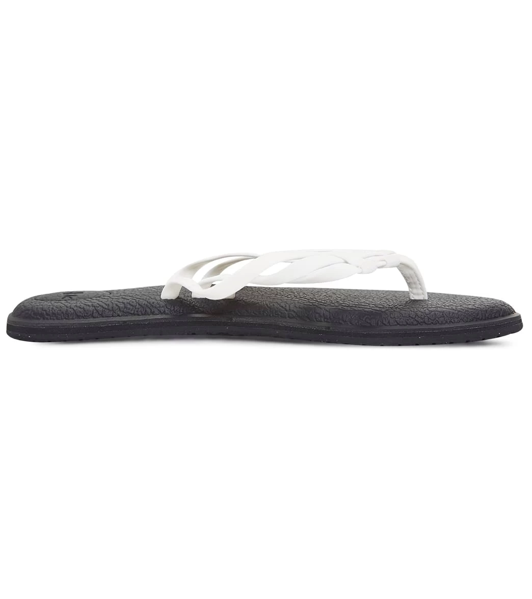 Sanuk Women's Yoga Salty Sandal White - Image 2