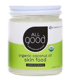 All Good Organic Coconut Oil Skin Food Lemongrass