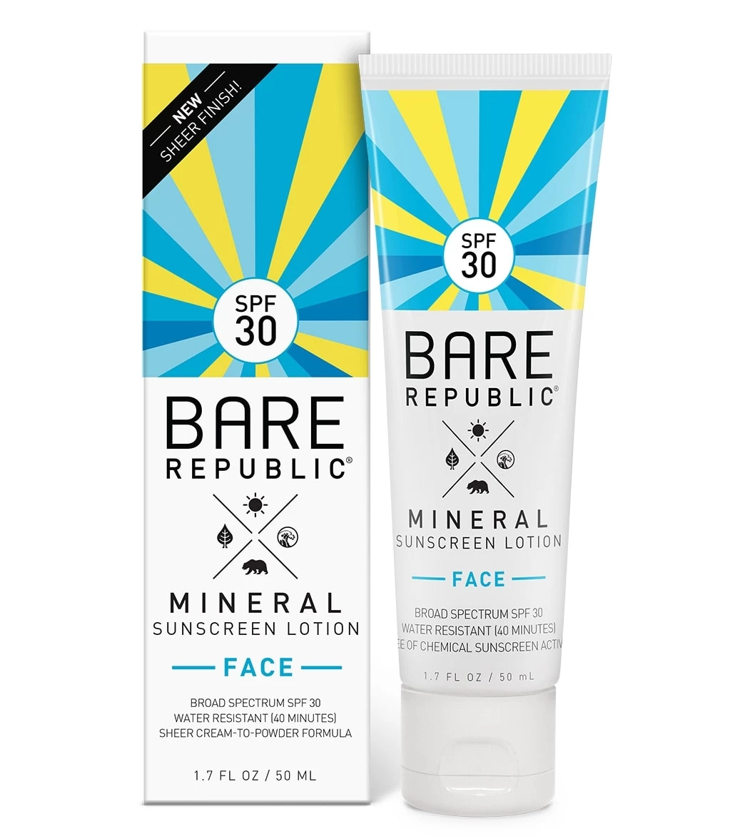 BARE Republic Tinted Mineral Face SPF 30 Sunscreen Lotion( 1.7oz) - Image 2