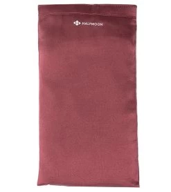 Halfmoon Silk Eye Pillow Garnet/Lavender
