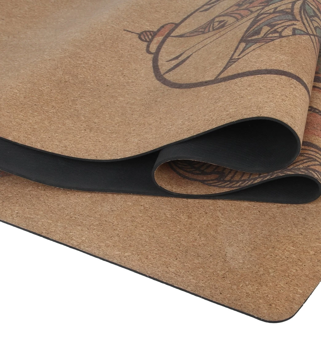 Shakti Warrior Akasa Pro Cork Yoga Mat 72" 3mm - Image 2