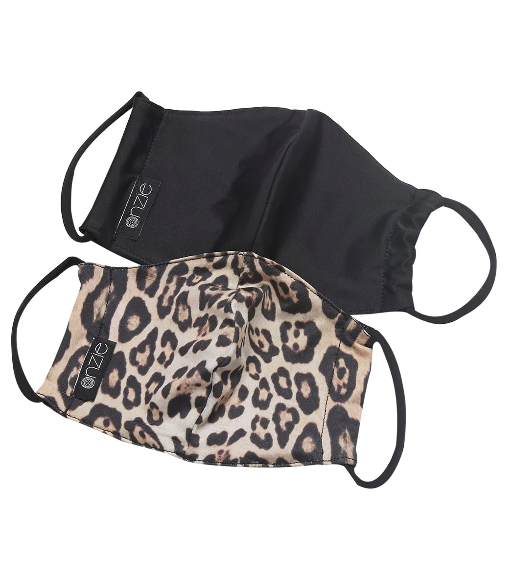 Onzie Mindful Mask 2.0 Leopard/Black