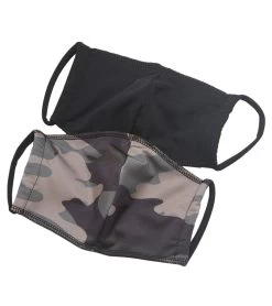 Onzie Full Coverage Unisex Mask (2-Pack) BLK/COBC