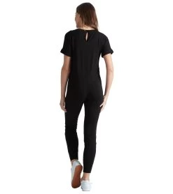 NYTT Short Sleeve Leotard Black