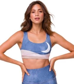 Onzie Graphic Mudra Yoga Sports Bra Soy Y Luna
