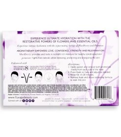 Florapy Deep Hydration Aromatherapy Sheet Mask 5 Count, Blackberry Primrose