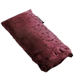 Hugger Mugger Silk Yoga Eye Pillow - Beads Merlot