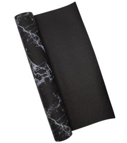 Oak And Reed 4mm Yoga Mat, Marble Black